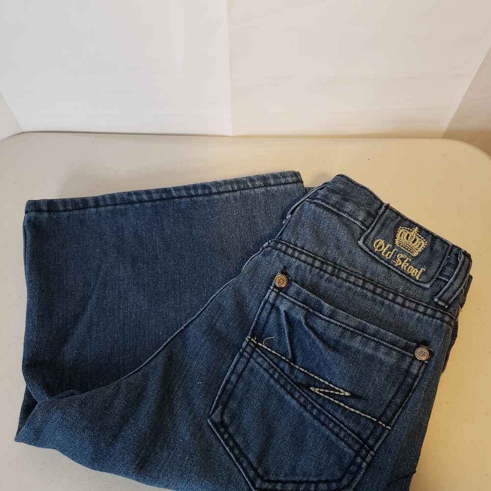Old Skool‎ Blue Jean Shorts